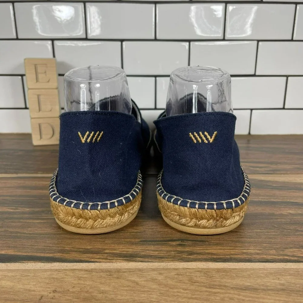 Viscata Barceloneta Women's Size EU 44 Shoes Blue Canvas Handmade Espadrilles